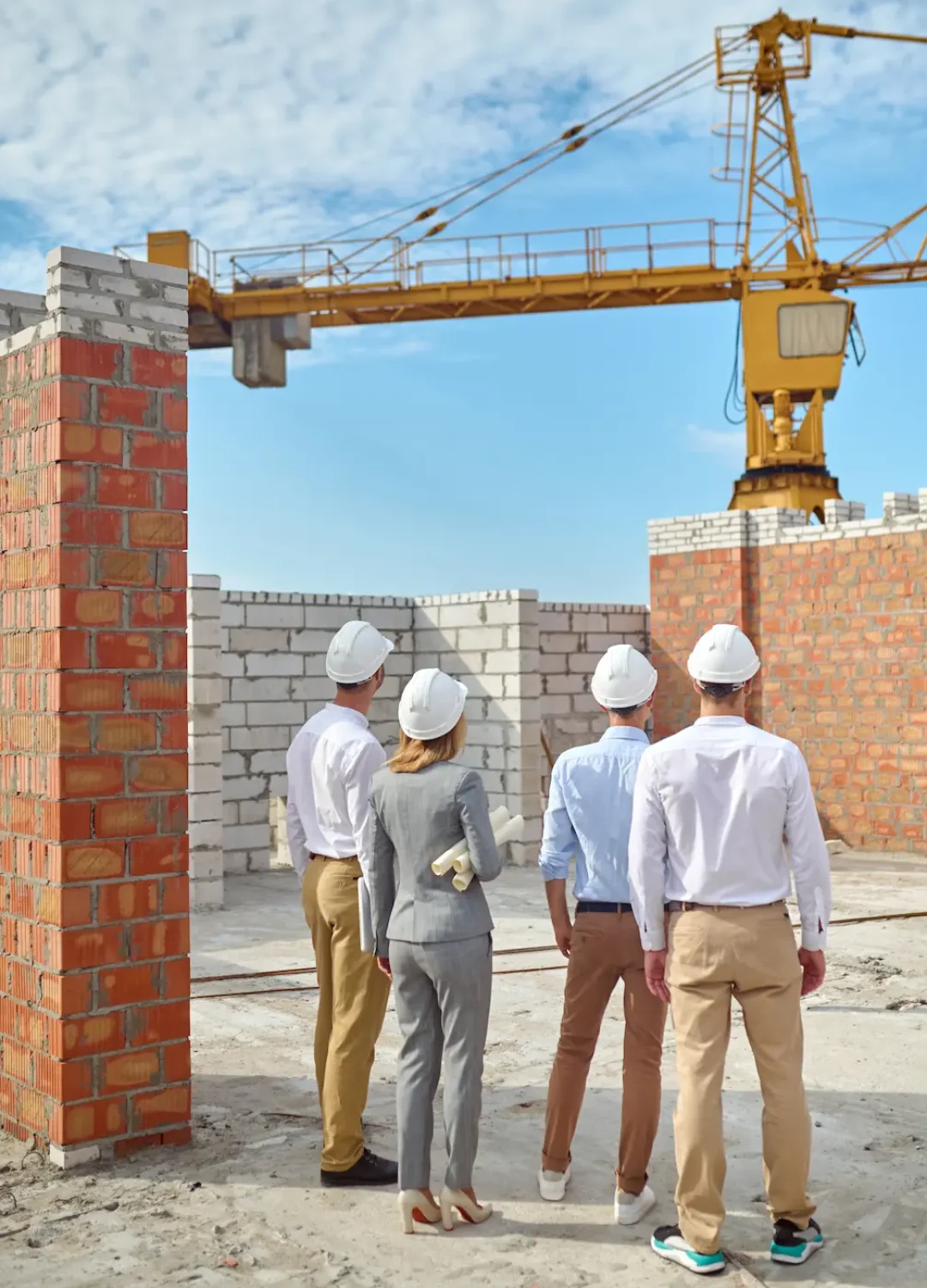 four-people-protective-helmets-inspecting-building-area